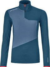 Couche intermédiaire Fleece Light Qz Neck - Femme