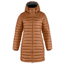 Snow Flake Parka Quilted Coat - Women