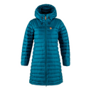 Snow Flake Parka Quilted Coat - Women