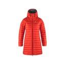 Snow Flake Parka Quilted Coat - Women