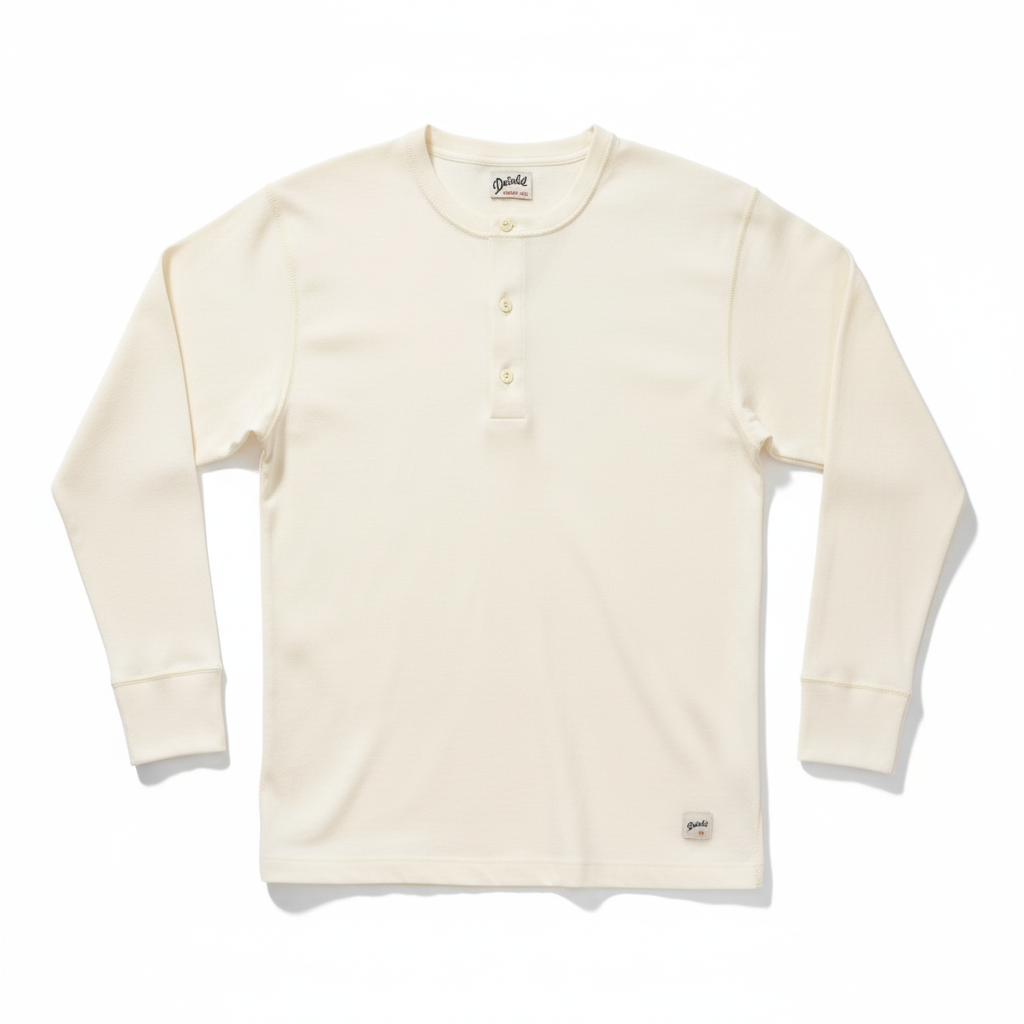 Chandail manches longues Archive Henley - Homme