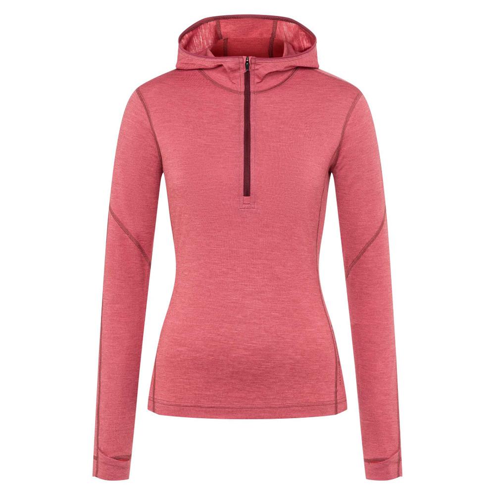 Solution 150 Merino Baselayer Quarter Zip Hoody Sweater - Women's