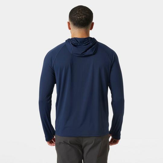 Chandail manches longues à capuchon demi-glissière Shine Sun - Homme