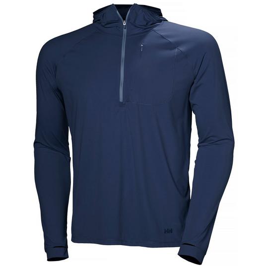 Chandail manches longues à capuchon demi-glissière Shine Sun - Homme