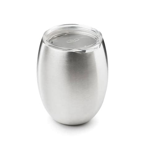 Glacier Stainless Double Wall Wine Glass Mug