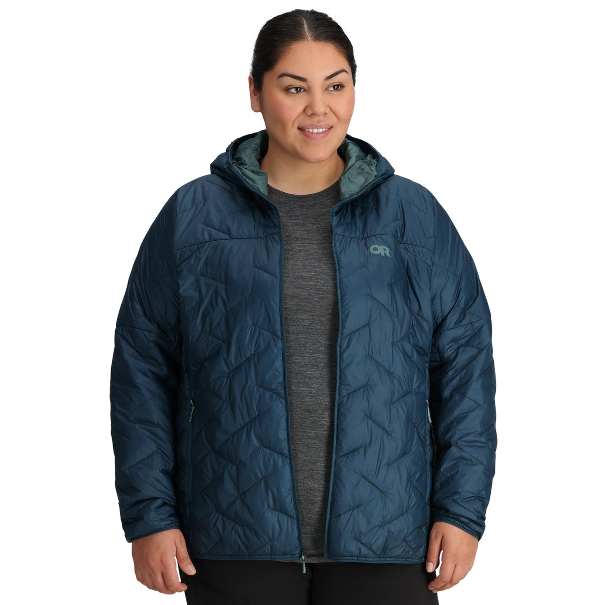 Manteau matelassé Superstrand LT Hoodie Plus - Femme