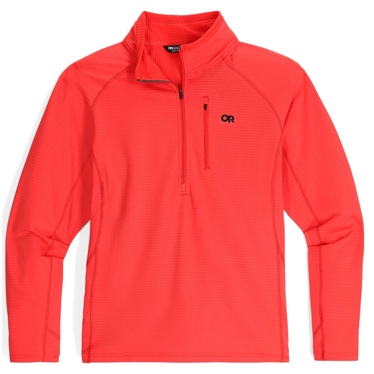 Pull Vigor Grid Quarter Zip - Femme