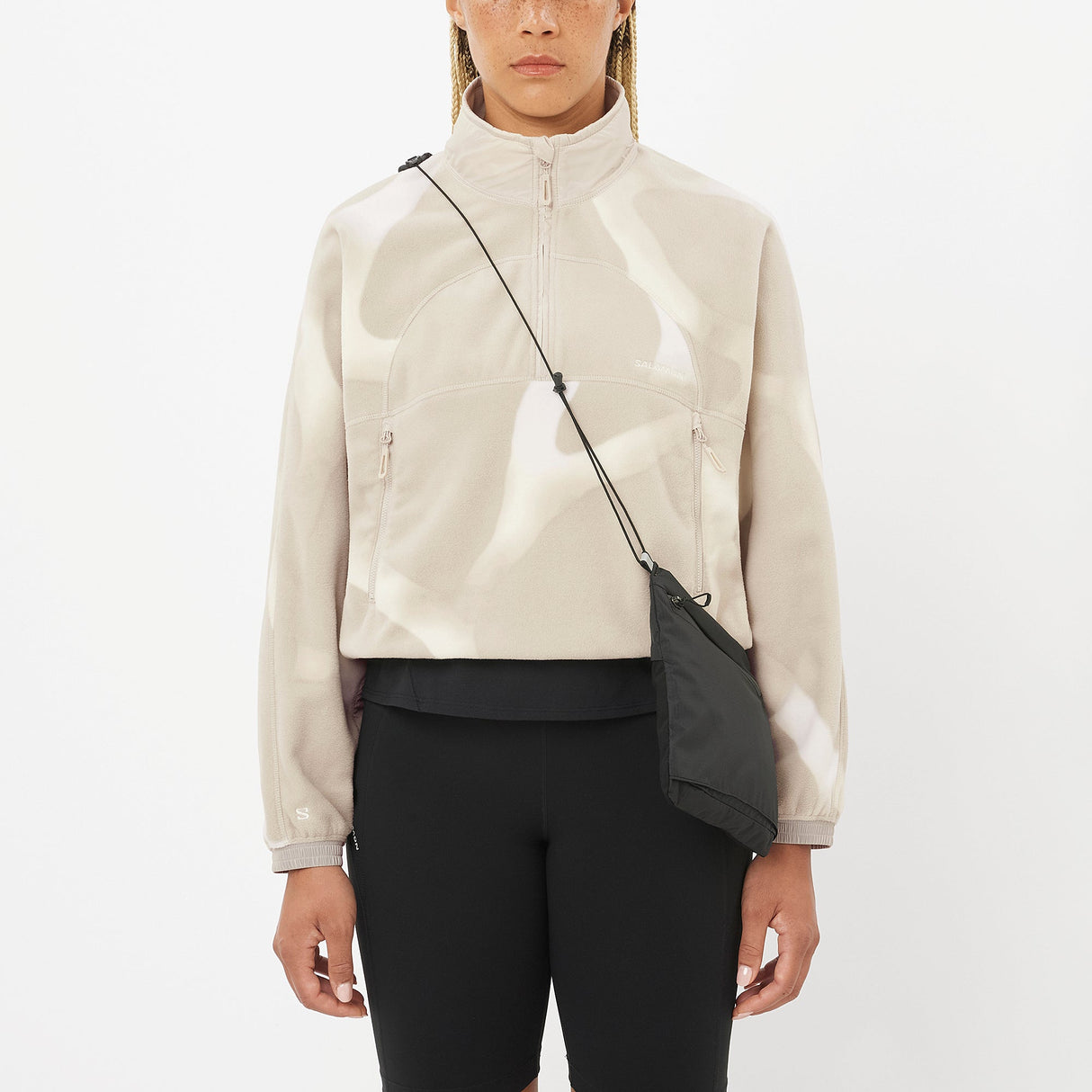 Couche intermédiaire Chroma Fleece Crop Hz - Femme