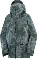 Manteau imperméable de ski Absolute 3L Print - Femme