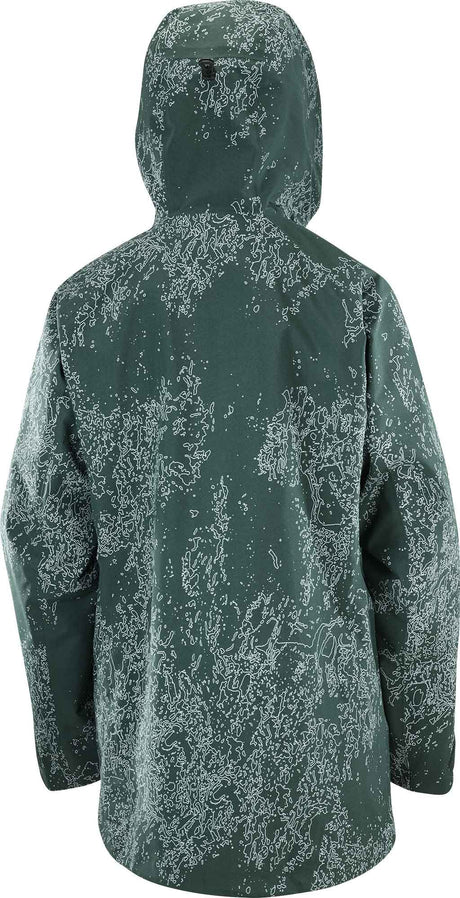 Manteau imperméable de ski Absolute 3L Print - Femme