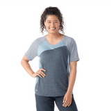 T-Shirt Merino Sport 120 Mountain Bike - Femme