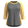 T-Shirt Manche Longue  Ultralite Mountain Bike 3/4 - Femme