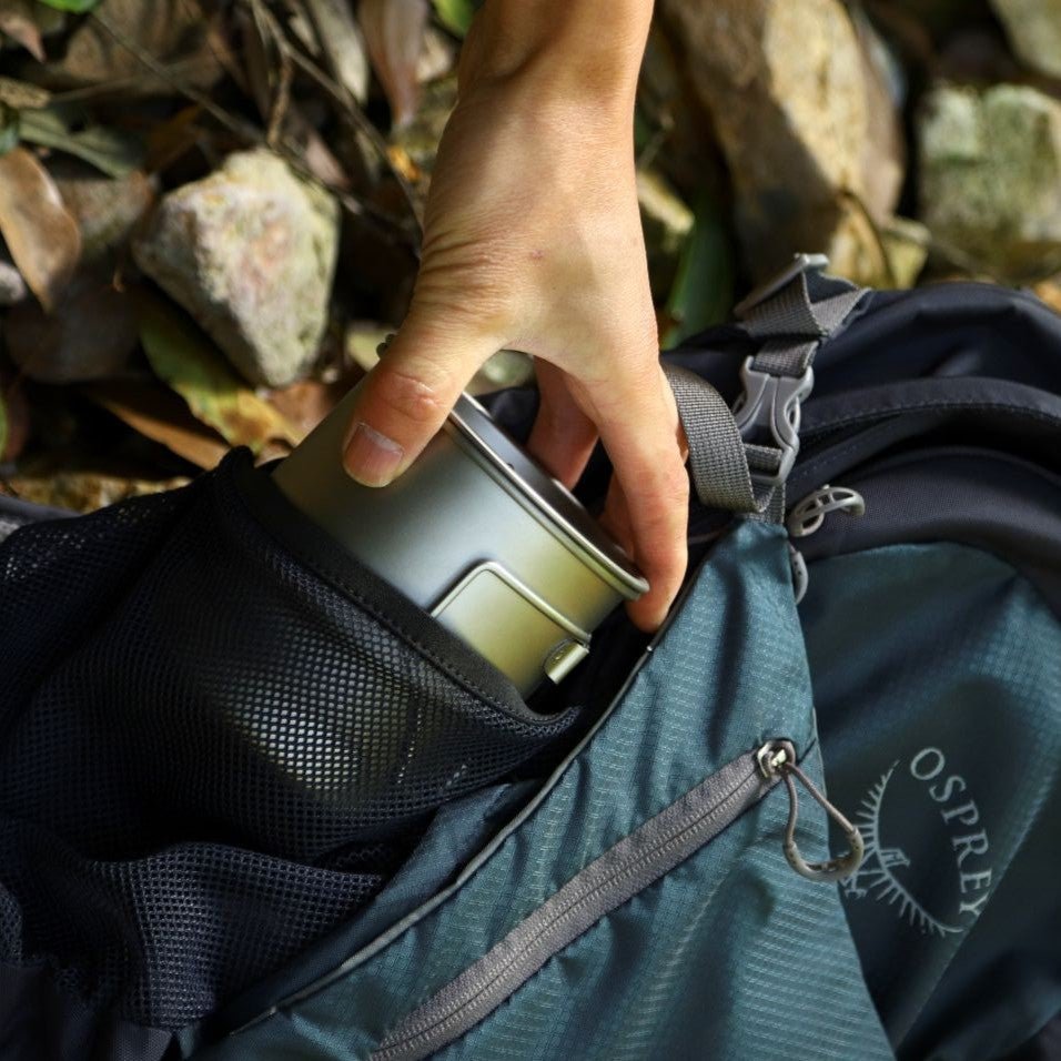 Alti Titanium Mug With Lid 0.6L