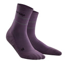 Reflective Mid Running Socks - Women's