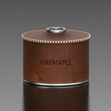 Housse en cuir pour cartouche de gaz