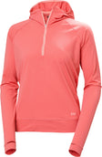 Chandail manches longues à capuchon demi-glissière Shine Solen - Femme