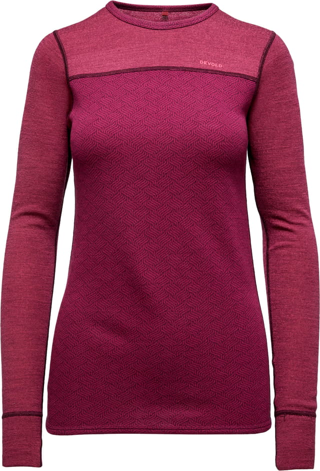 Couche de base LS Kvitegga Merino 230 - Femme