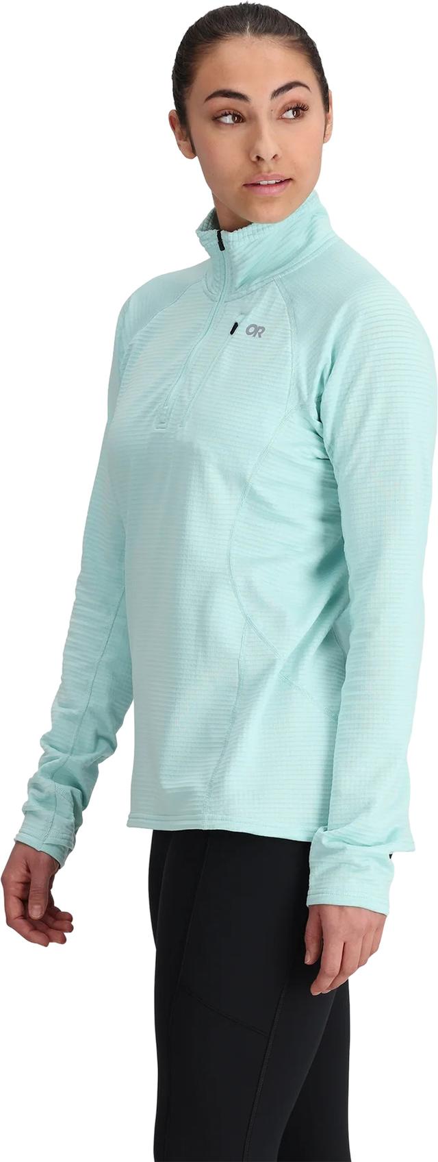 Couche intermédiaire Vig Grid Fleece QZ - Femme