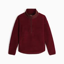 Couche intermédiaire Urbanesque Sherpa 1/2 Zip - Femme