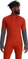 Pull Alpine Onset Merino 150 Quarter Zip - Homme