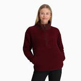 Couche intermédiaire Urbanesque Sherpa 1/2 Zip - Femme