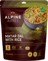 Nourriture lyophilisé Matar Dal With Rice