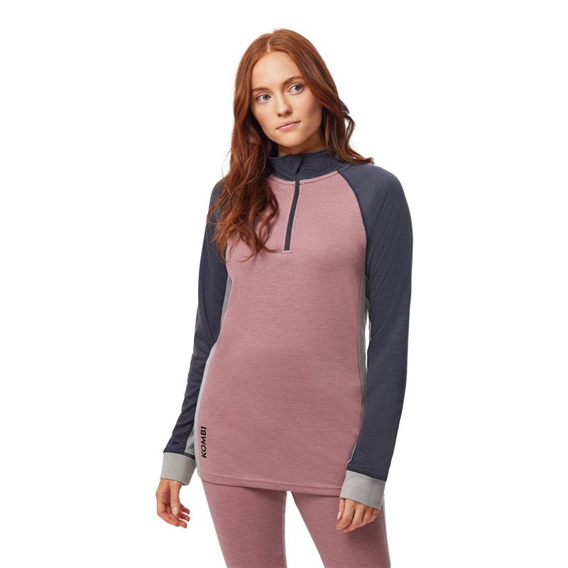 Couche de base manche longue Merinomix Pro Zip - Femme
