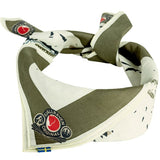 Foulard Carte Suede