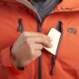Manteau imperméable Microgravity Ascentshell - Homme