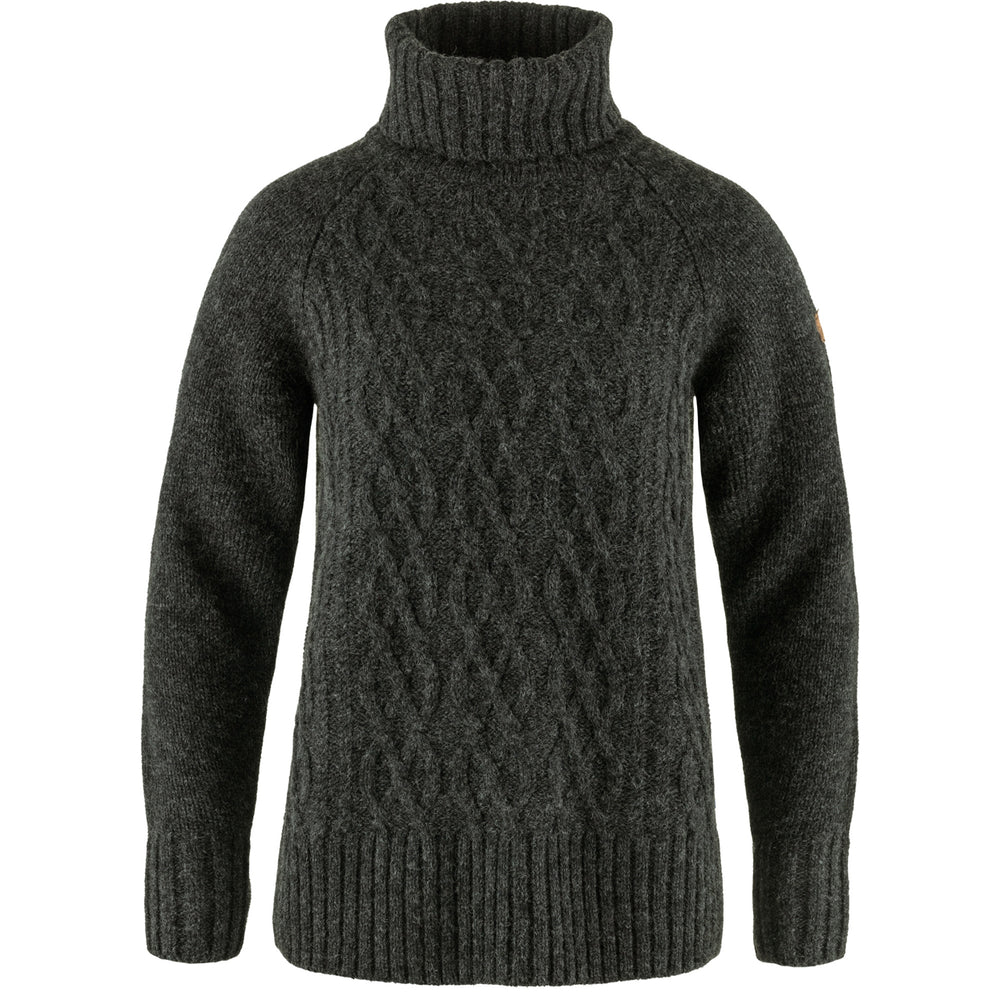 Chandail manches longues Ovik Cable Knit Roller Neck - Femme