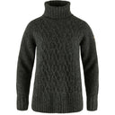 Ovik Cable Knit Roller Neck Long Sleeve Sweater - Women's