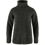 Chandail manches longues Ovik Cable Knit Roller Neck - Femme
