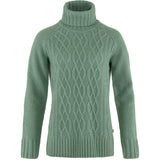 Chandail manches longues Ovik Cable Knit Roller Neck - Femme