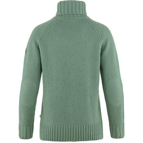 Ovik Cable Knit Roller Neck Long Sleeve Sweater - Women's
