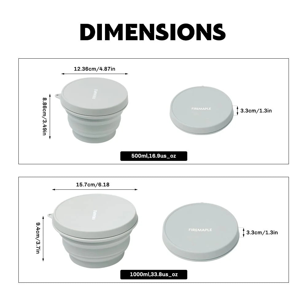 Collapsible Silicone Bowl