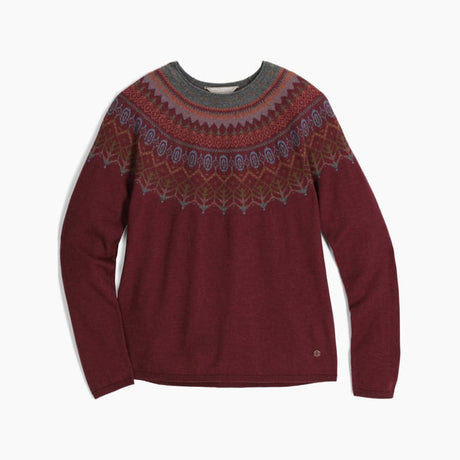 Chandail manches longues Westlands Fairisle - Femme