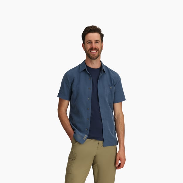 Chemise Mojave Pucker Dry SS - Homme