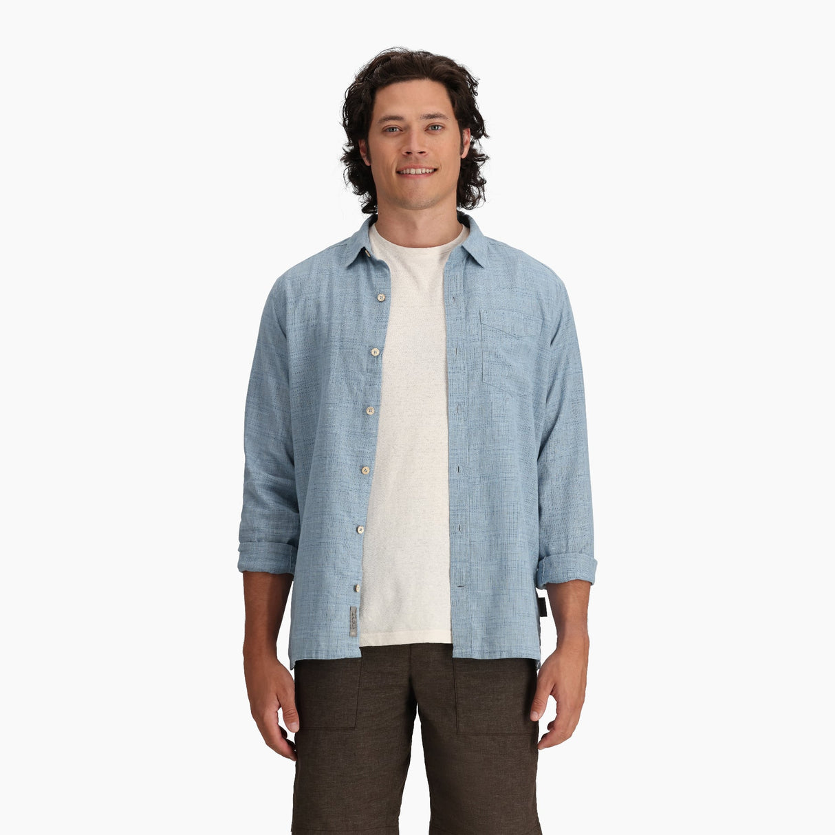 Men's Hempline Spaced LS Shirt