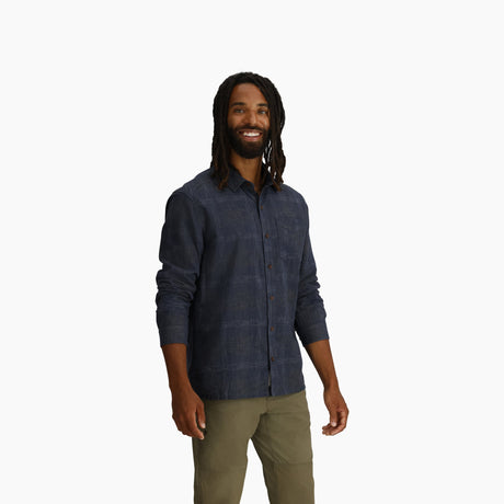 Men's Hempline Spaced LS Shirt