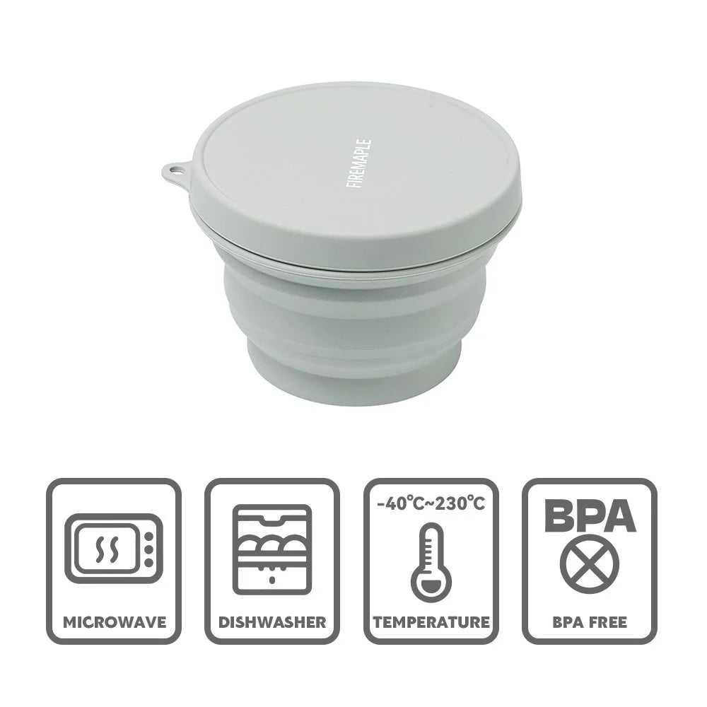 Collapsible Silicone Bowl 0.5L